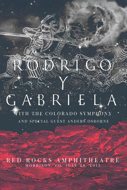 Rodrigo y Gabriela Live From Red Rocks 2013 poster