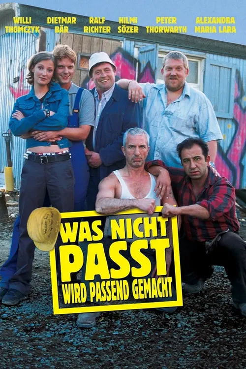 Was nicht passt, wird passend gemacht poster