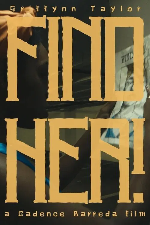 FIND HER! poster