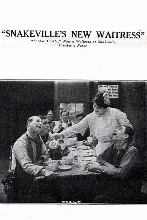 Snakeville's New Waitress poster
