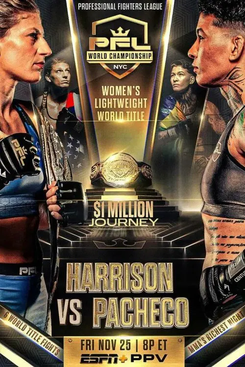 PFL 2022 #10: Championships - Harrison vs Pacheco poster