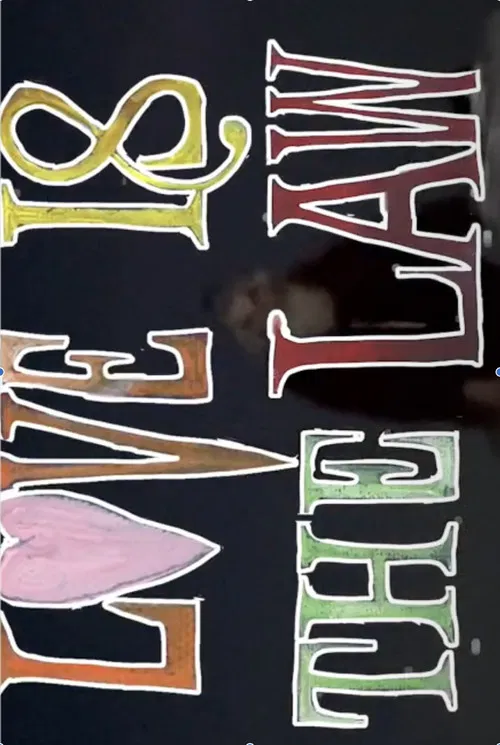 Love Is The Law poster