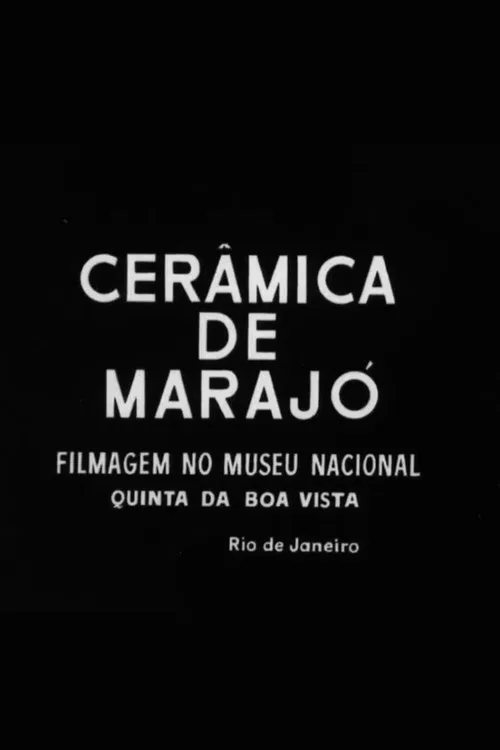 Cerâmica de Marajó poster