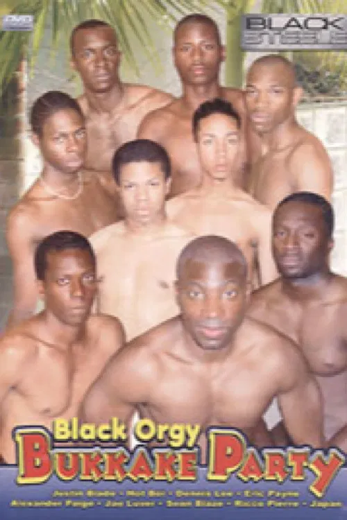 Black Orgy Bukkake Party poster