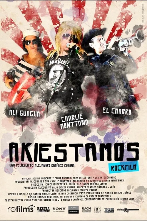 Aki estamos poster