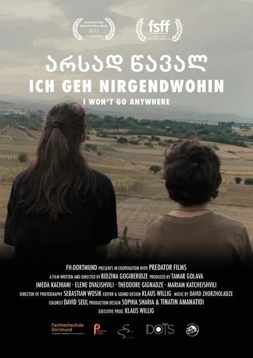 Ich geh nirgendwohin poster