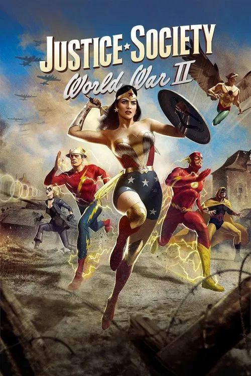 Justice Society: World War II poster