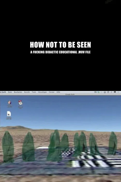 How Not to Be Seen: A Fucking Didactic Educational .MOV File poster