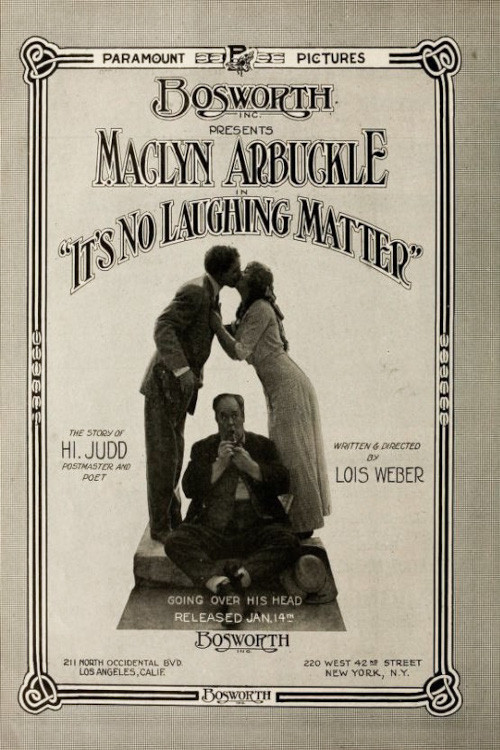 It's No Laughing Matter poster
