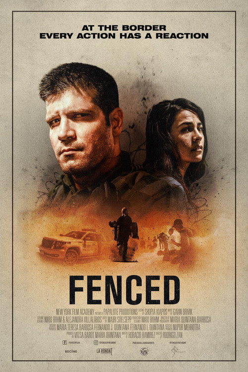 Fenced poster