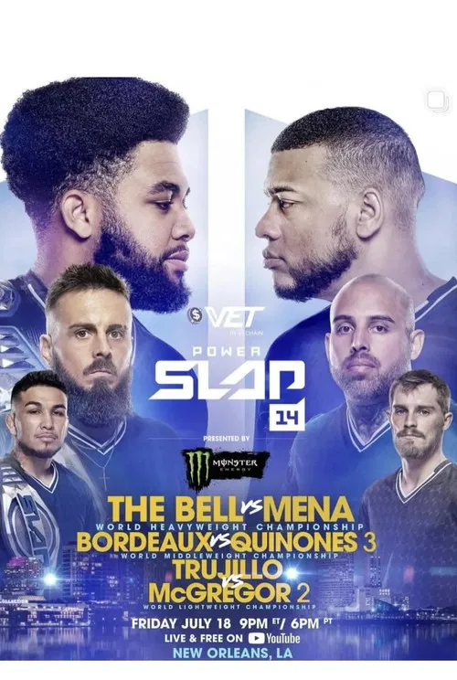 Power Slap 14: The Bell vs. Mena poster