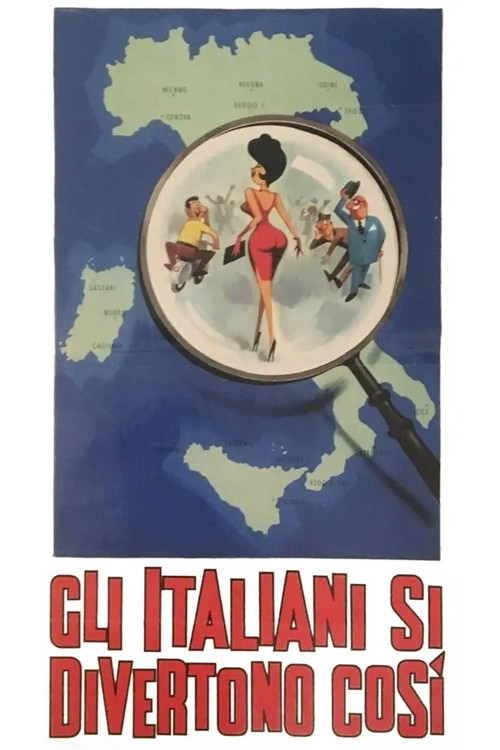 Gli italiani si divertono così poster