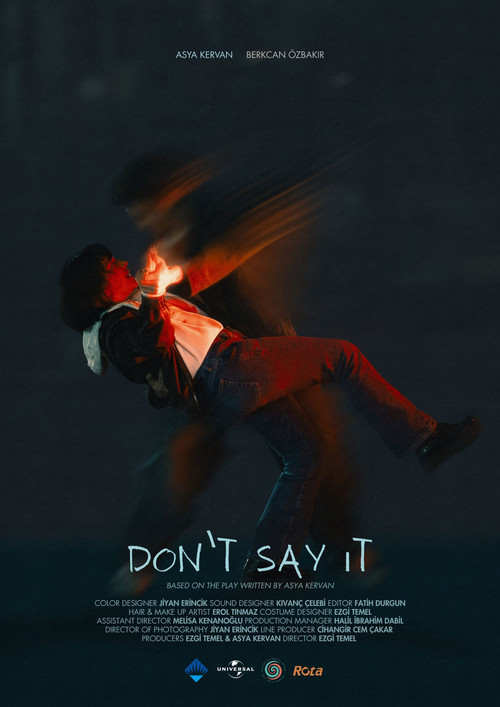 Don't Say It poster