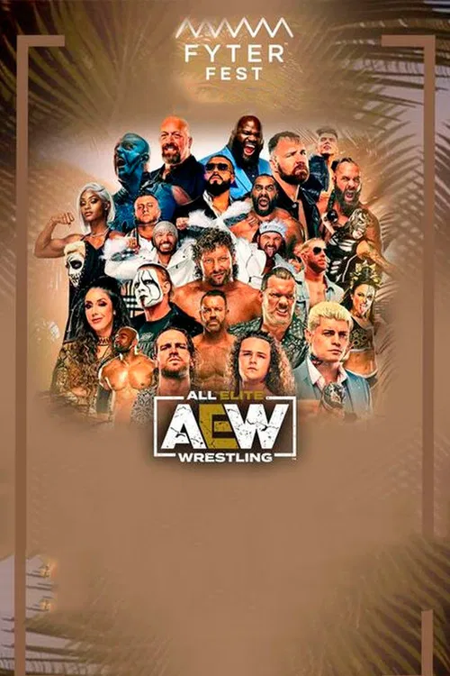 AEW Fyter Fest poster