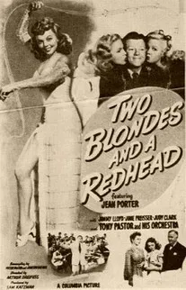 Two Blondes and a Redhead poster