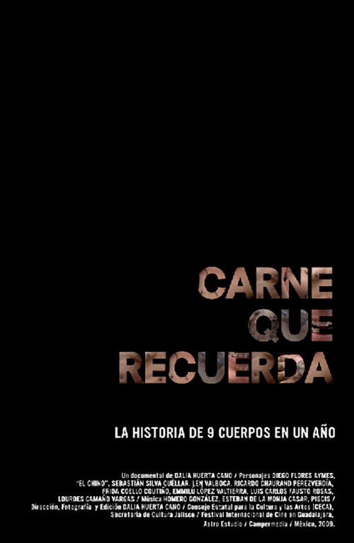 Carne que recuerda poster