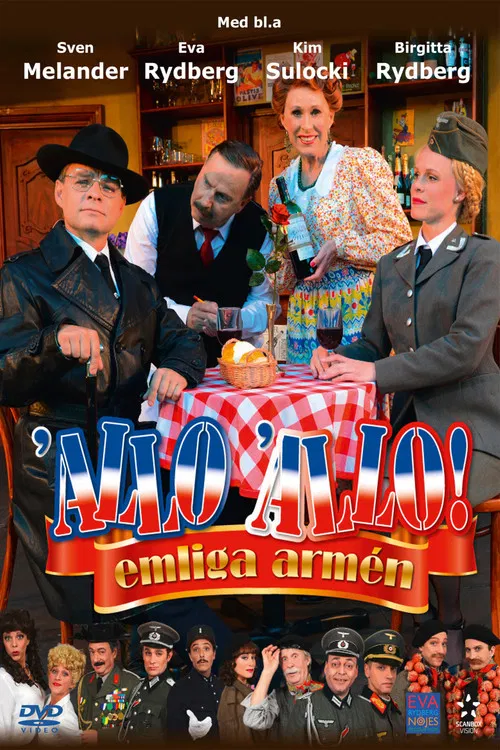 'Allo 'allo emliga armén poster