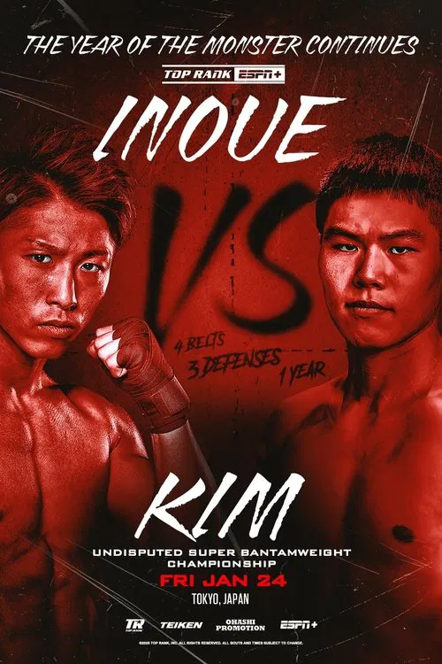 Naoya Inoue vs. Ye Joon Kim poster