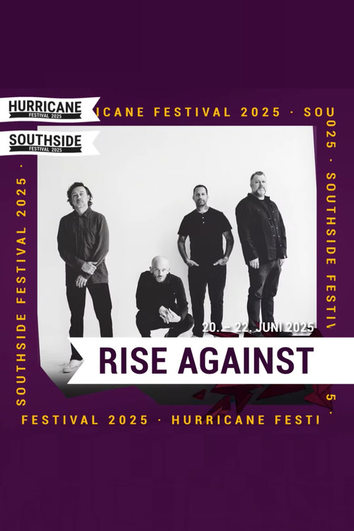 Rise Against - Southside Festival 2025 poster