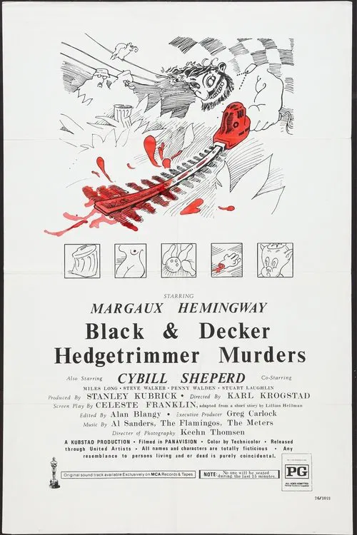 Black & Decker Hedgetrimmer Murders poster