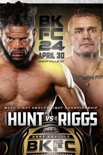 BKFC 24: Hunt vs Riggs poster