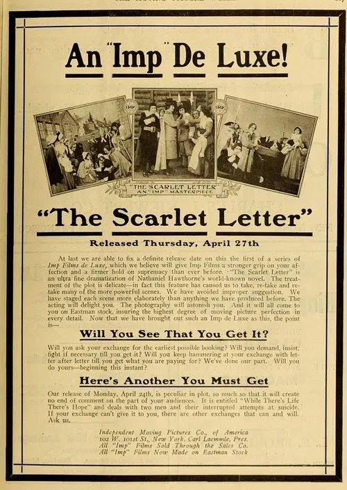 The Scarlet Letter poster