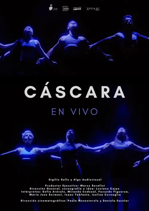 Cáscara en vivo poster