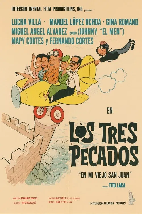 Los tres pecados poster