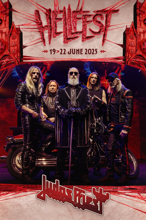 Judas Priest Live at Hellfest 2025 poster
