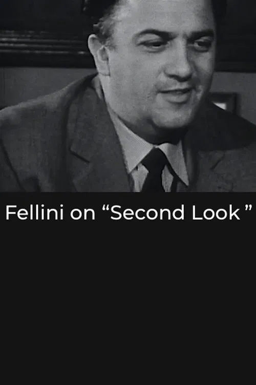 Fellini on “Second Look” poster