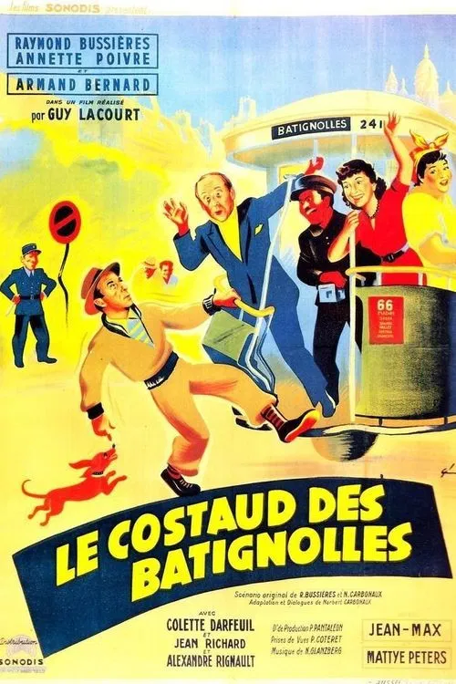 Le Costaud des Batignolles poster
