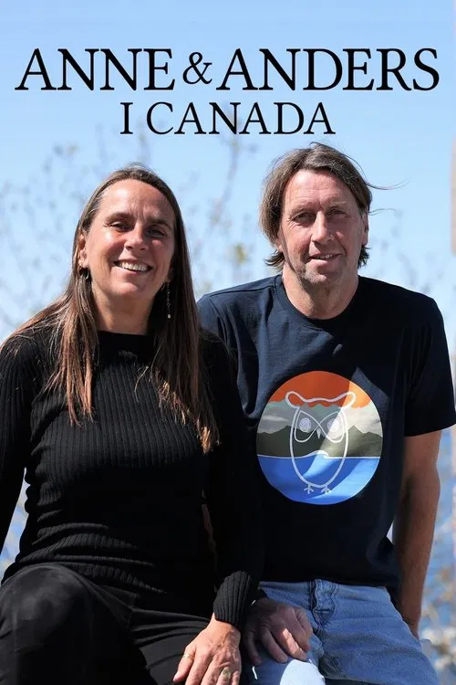 Anne og Anders i Canada poster