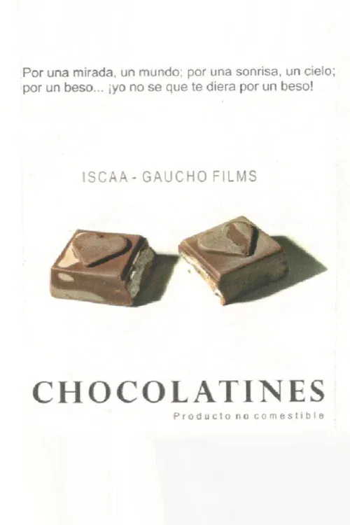 Chocolatines: producto no comestible poster