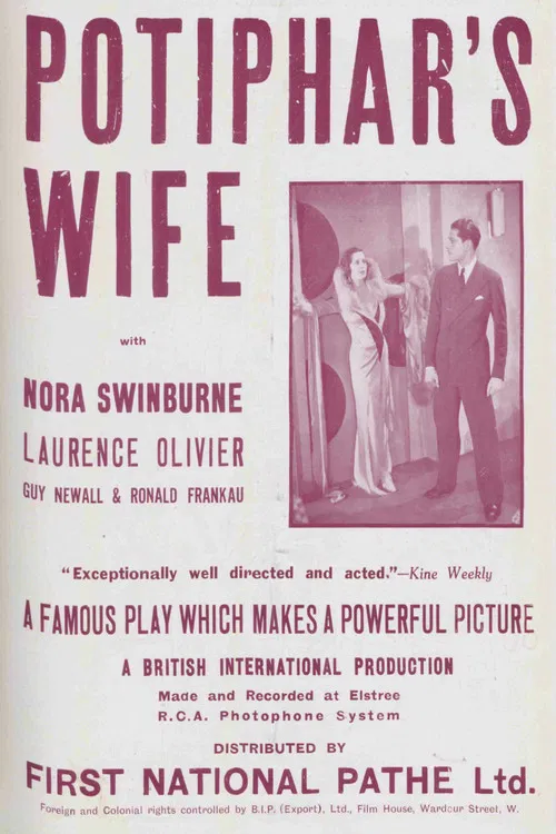 Potiphar's Wife poster