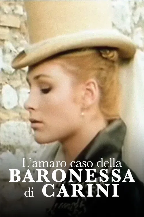 The bitter case of the Baroness of Carini poster
