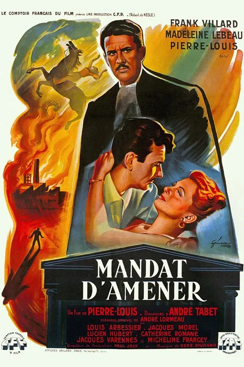 Mandat d'amener poster