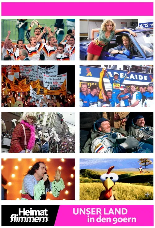 Unser Land in den 90ern poster