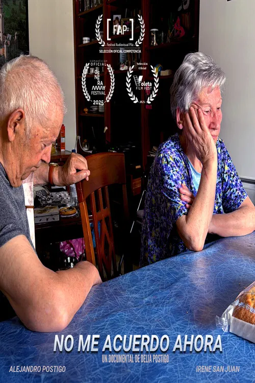 No me acuerdo ahora poster