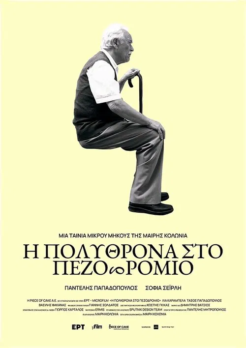 Τhe Armchair on the Pavement poster