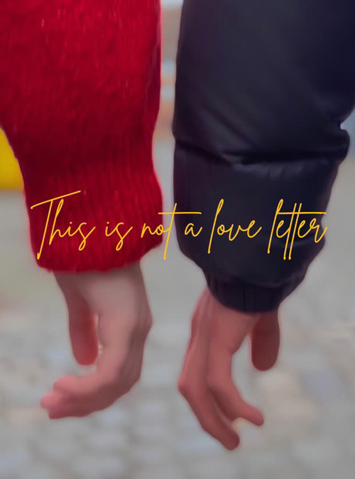 This Is Not A Love Letter poster
