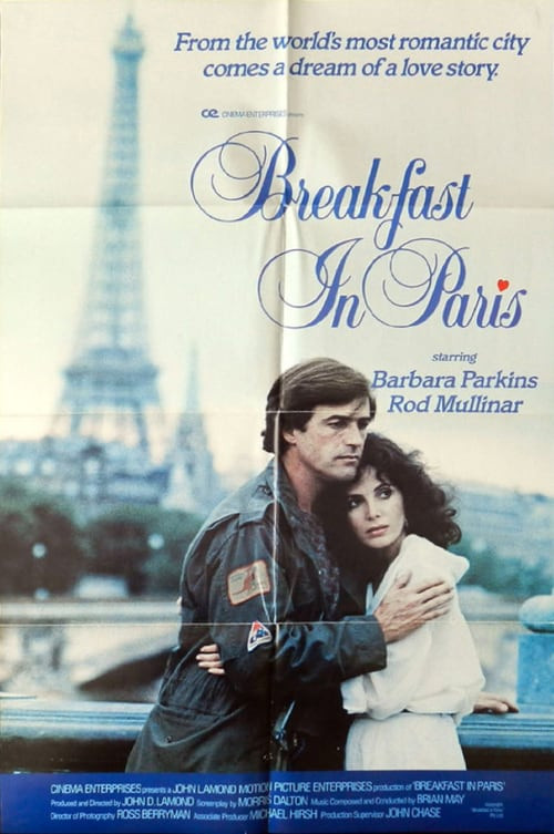 Breakfast in Paris poster
