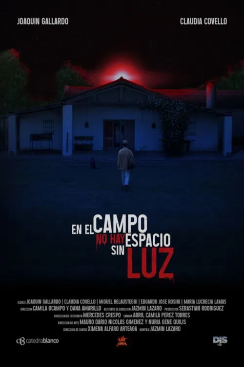 En el campo no hay espacio sin luz poster