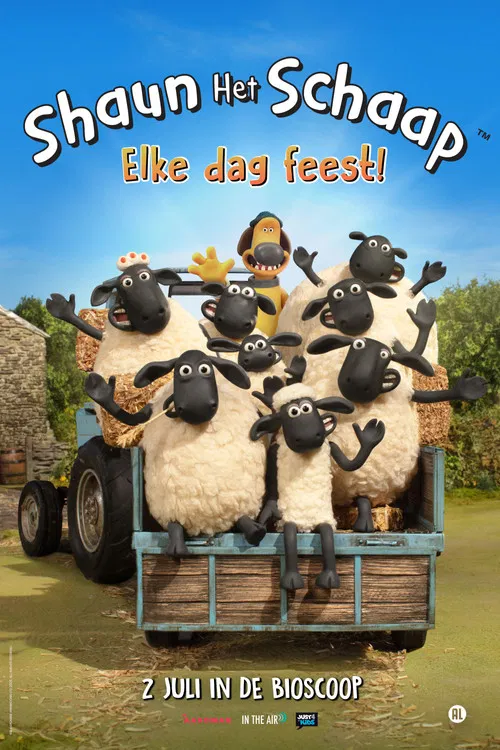 Shaun het Schaap: Elke dag Feest poster