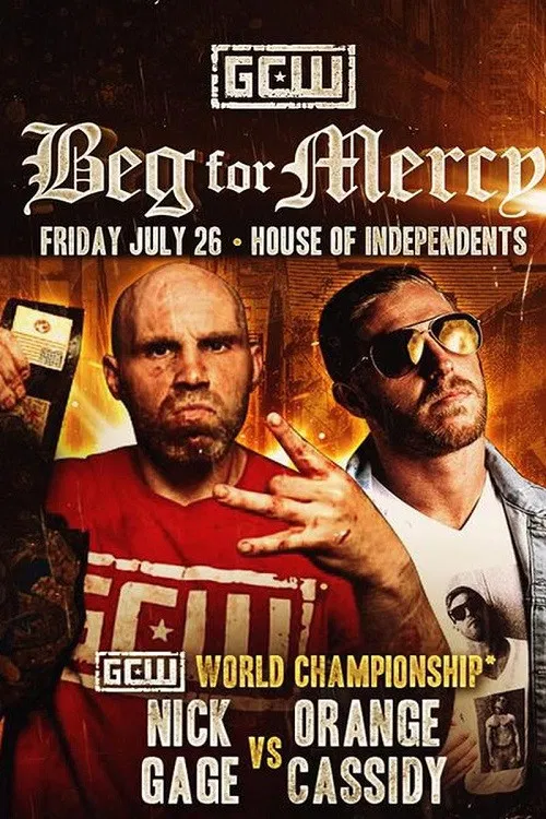 GCW Beg for Mercy poster