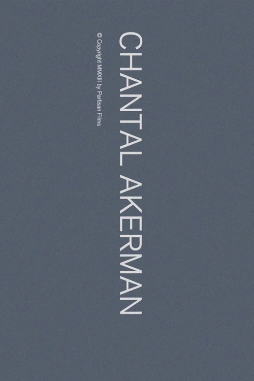 Chantal Akerman poster