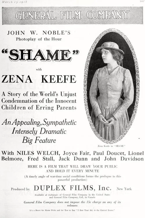 Shame poster