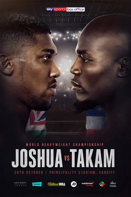 Anthony Joshua vs. Carlos Takam poster
