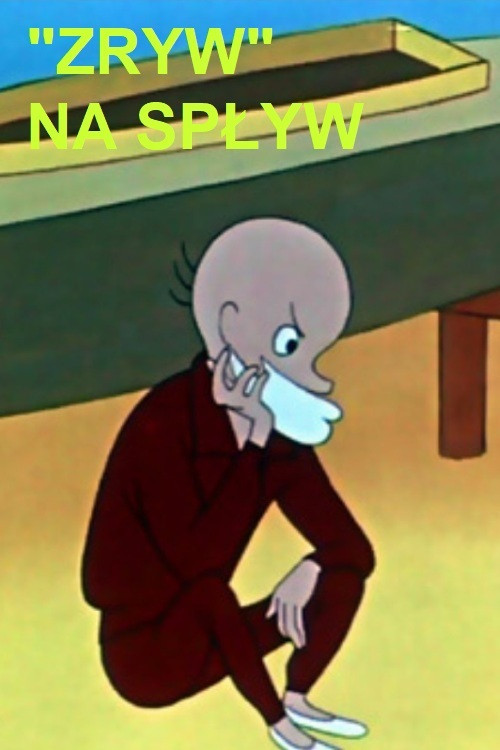 Zryw na spływ poster