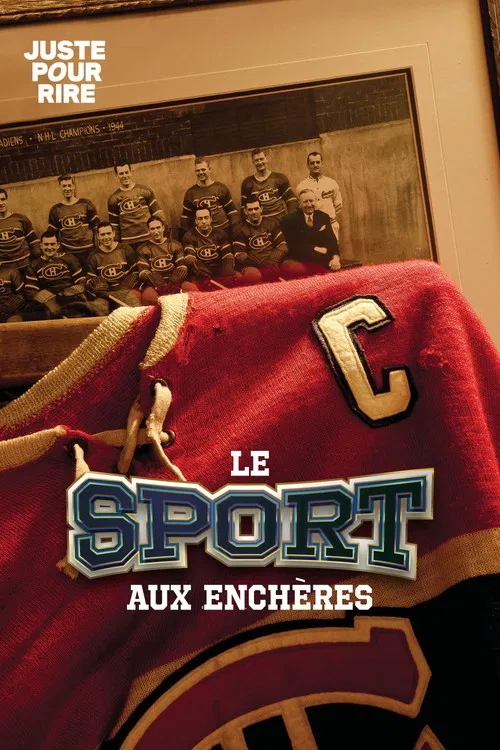 Le sport aux enchères poster