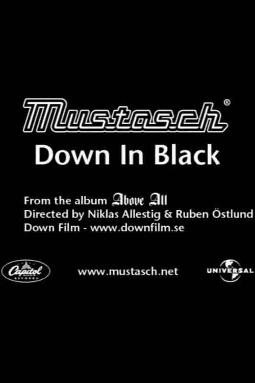 Mustasch: Down in Black poster